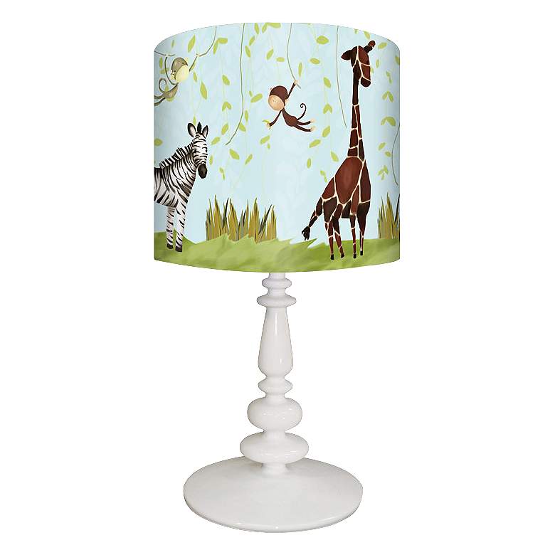 Image 1 Oopsy Daisy Jungle Fun Children&#39;s Table Lamp