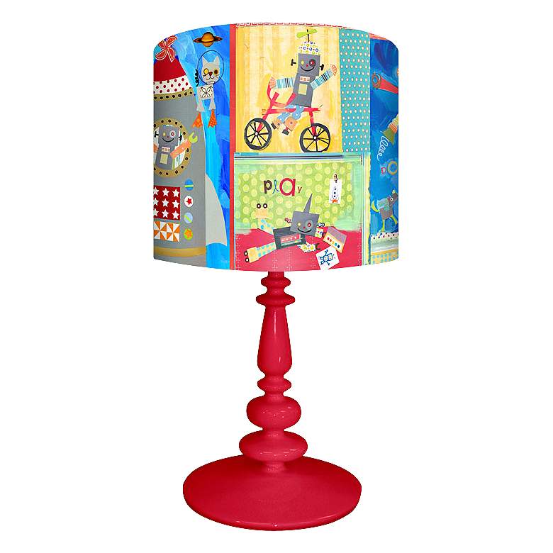 Image 1 Oopsy Daisy Robots Children&#39;s Table Lamp