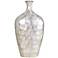 Opalescent Seashell 18 1/2" High Vase