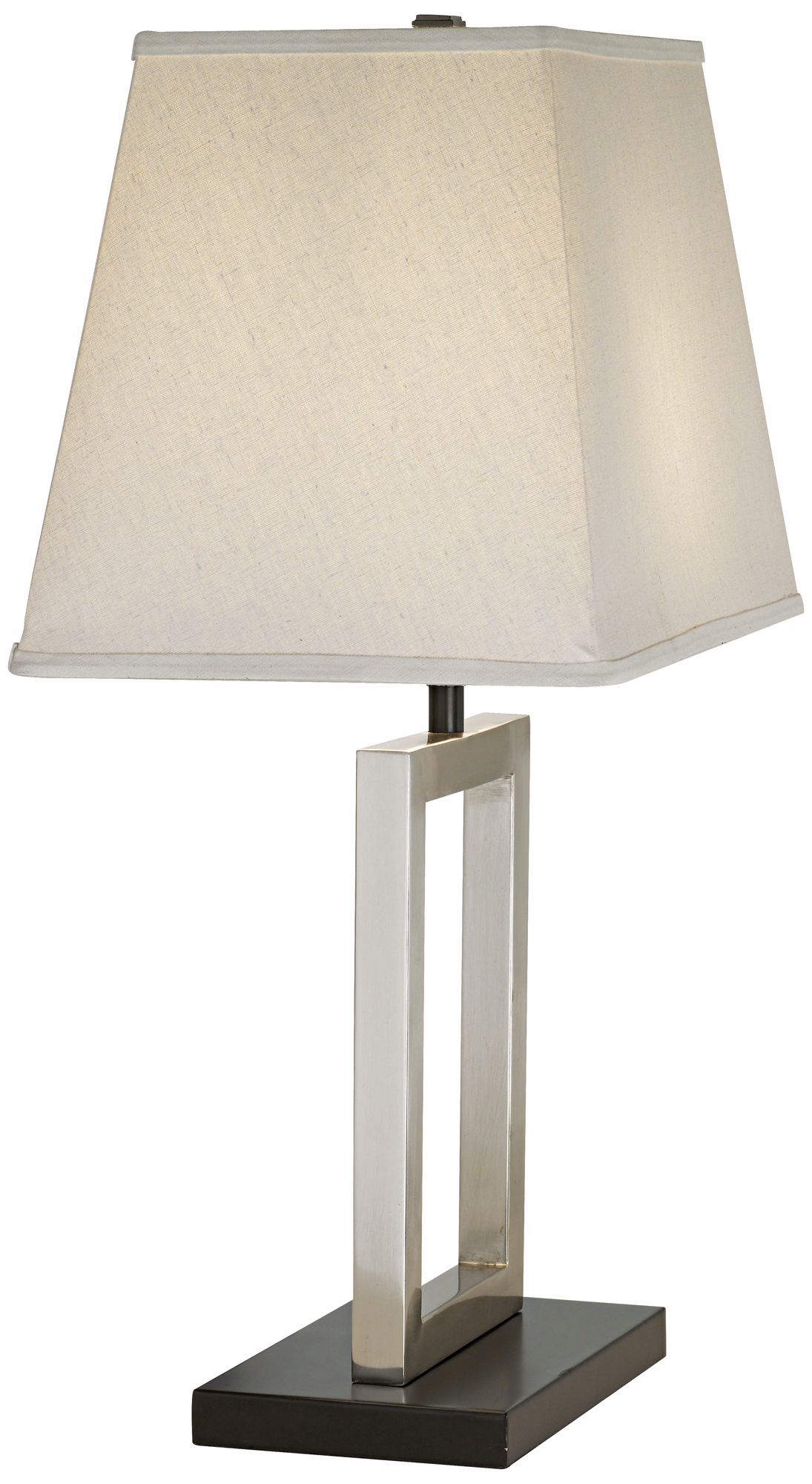 table lamps brushed nickel finish