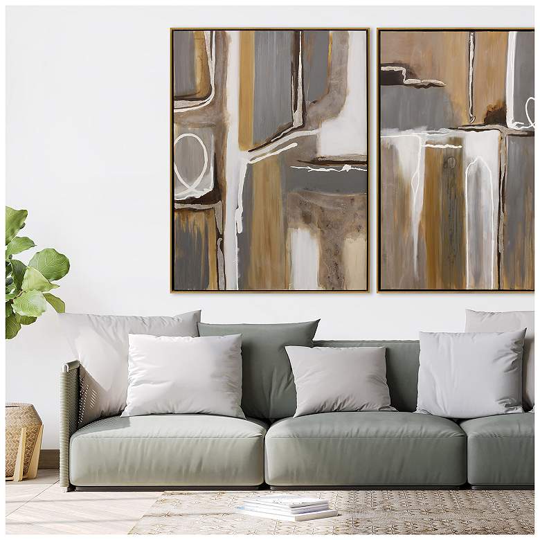 Image 4 Opening Act I 37"W x 49"H Canvas more views