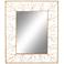 Openwork Gold Frame 43" x 55" Metal Wall Mirror