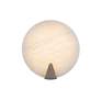 3_Ophelia 10 1/4" High Nickel Alabaster ADA LED Wall Sconce more views