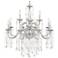 Ophelia 28 1/2" Wide Crystal Rain 12-Light Chandelier