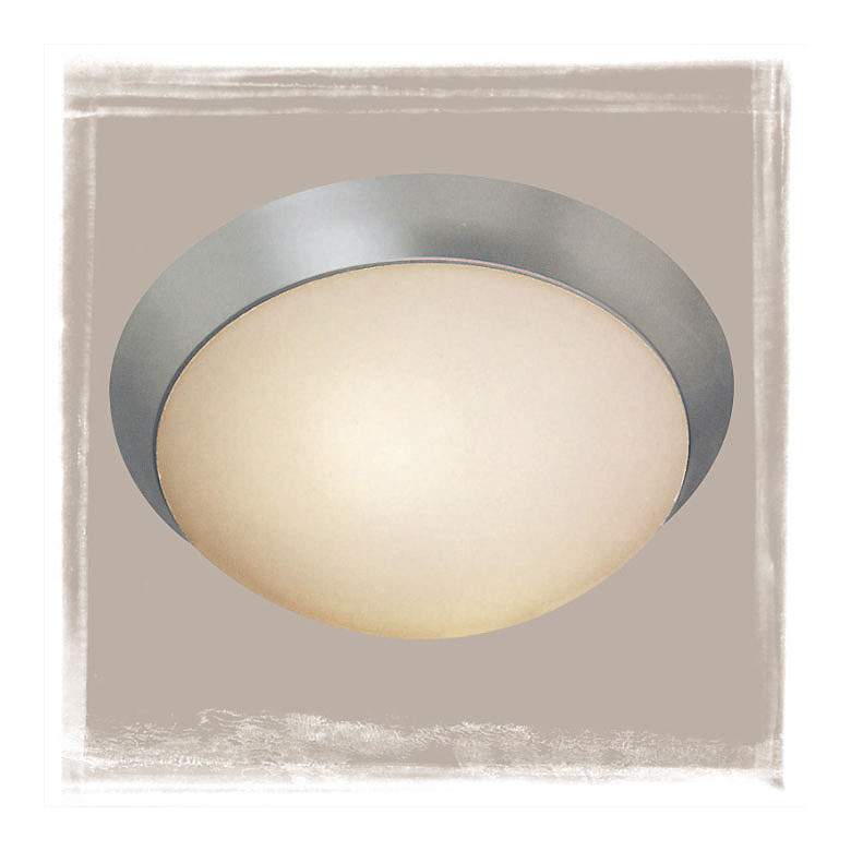 Image 1 Opp Flushmount Ceiling  Fixture - 10 inch Wide