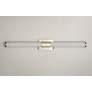 2_Optic 1-Light 36" Wide Satin Nickel Vanity Light more views