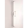 3_Optic 1-Light 36" Wide Satin Nickel Vanity Light more views