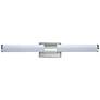 Optic 30" LED Bath Vanity - Satin Nickel