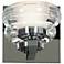 Optix Acrylic 4 3/4" High 1-Light LED Chrome Wall Sconce