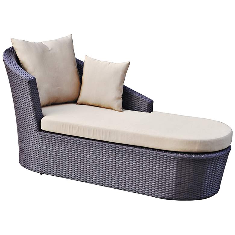 Image 1 Opulence Collection Tango Wicker Poolside Sunbed