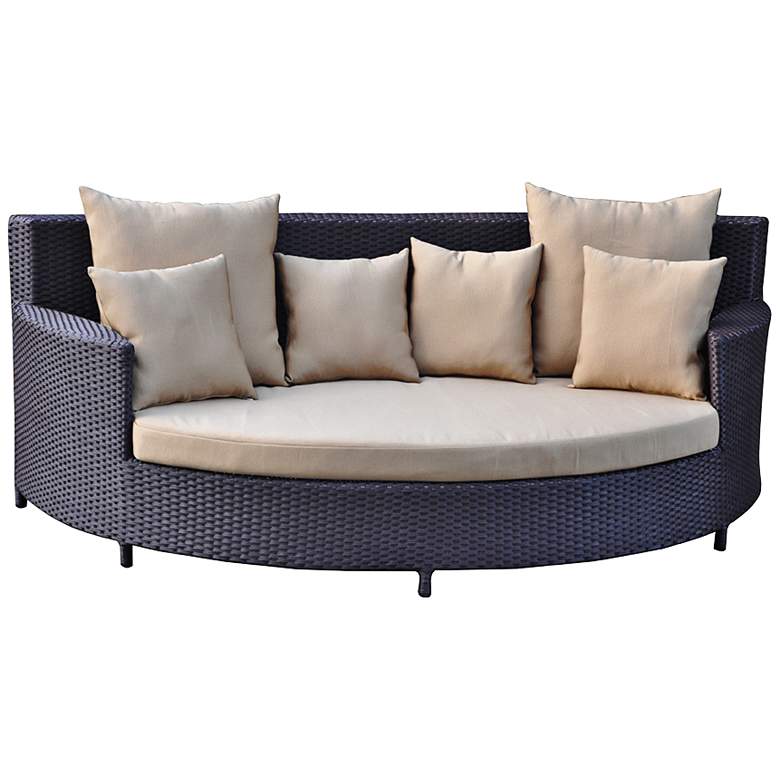 Image 1 Opulence Collection Zaga Wicker Leisure Poolside Bed