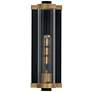 2_Opulent-Outdoor Wall Mount - Black/Antique Brass