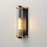 1_Opulent-Outdoor Wall Mount - Black/Antique Brass