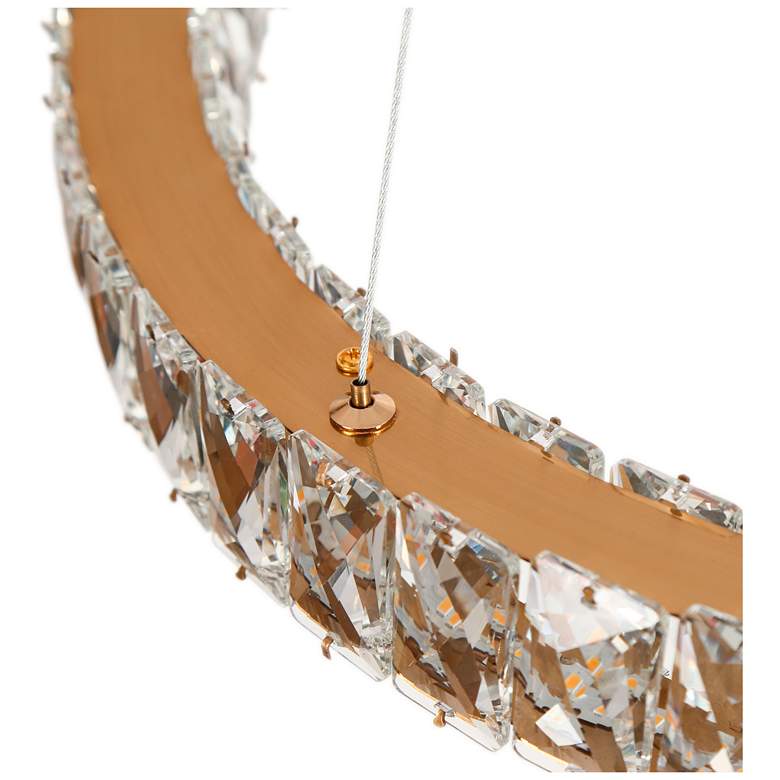 Image 4 Oputant 1-Light LED Crystal Chandelier more views