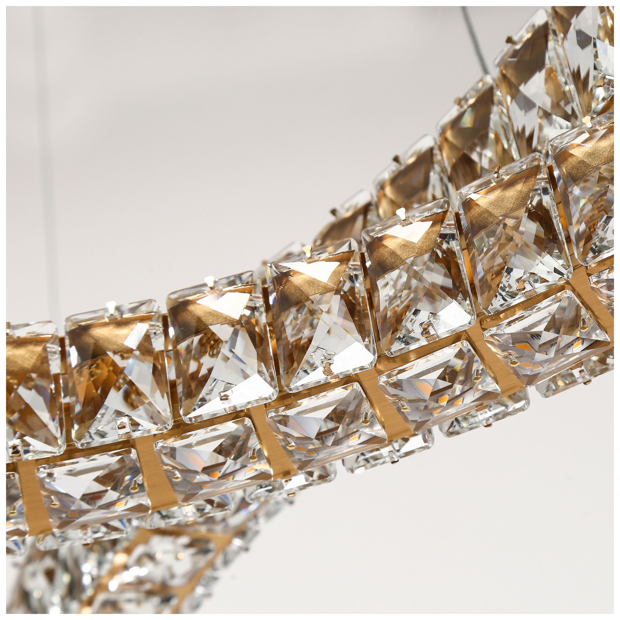 Image 3 Oputant 2-Light LED Crystal Island Chandelier more views