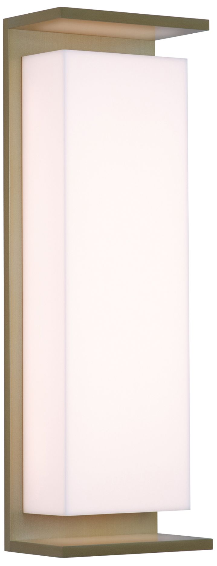 Ora 17.75" Brushed Brass 3500K LED Sconce