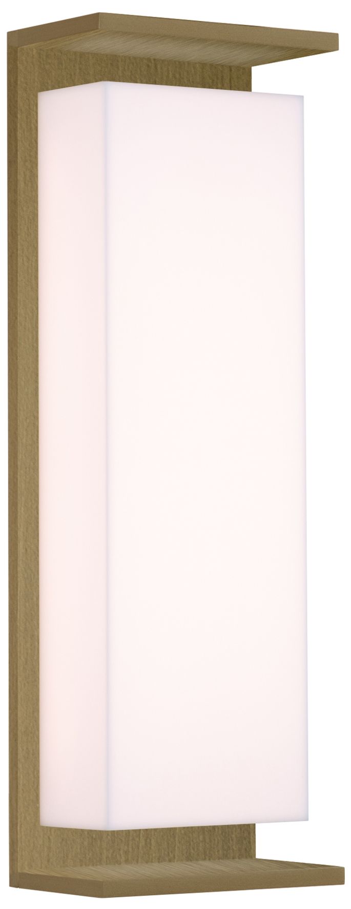 Ora 17.75" Distressed Brass 3000K LED Sconce