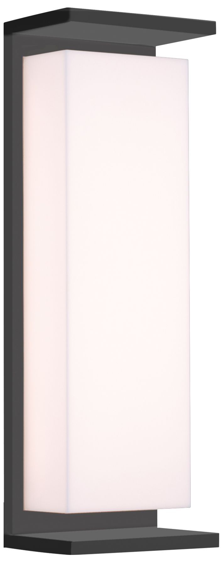 Ora 17.75" Textured Black 3000K LED Sconce