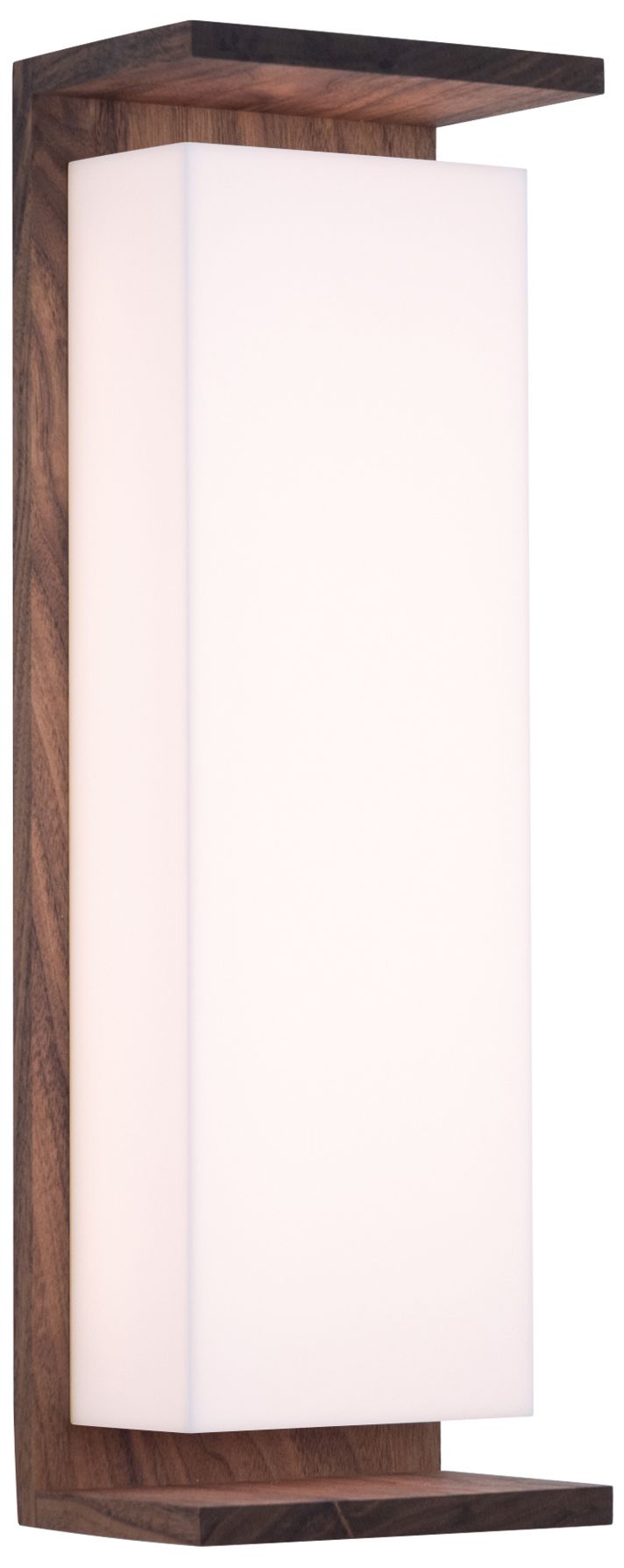 Ora 17.75" Walnut 3500K LED Sconce