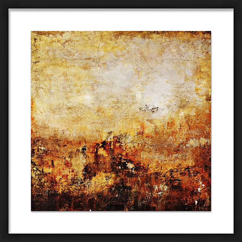 Image 1 Ora 21 1/2 inch Square Matted Framed Wall Art
