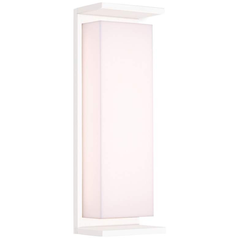 Image 1 Ora LED Sconce - Textured White - 2700K - P1 Driver