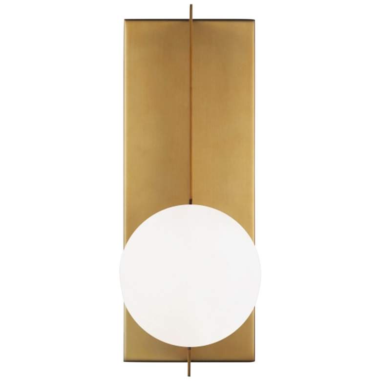 Image 3 Orbel 13" High Aged Brass Wall Sconce