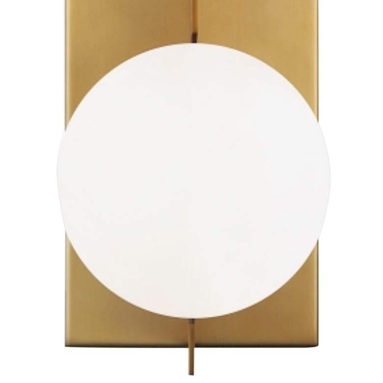 Image 4 Orbel 13" High Aged Brass Wall Sconce more views
