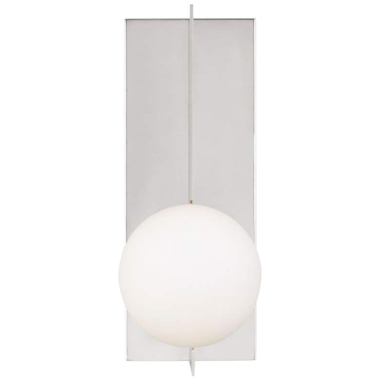 Image 1 Orbel 13" High Polished Nickel LED Wall Sconce