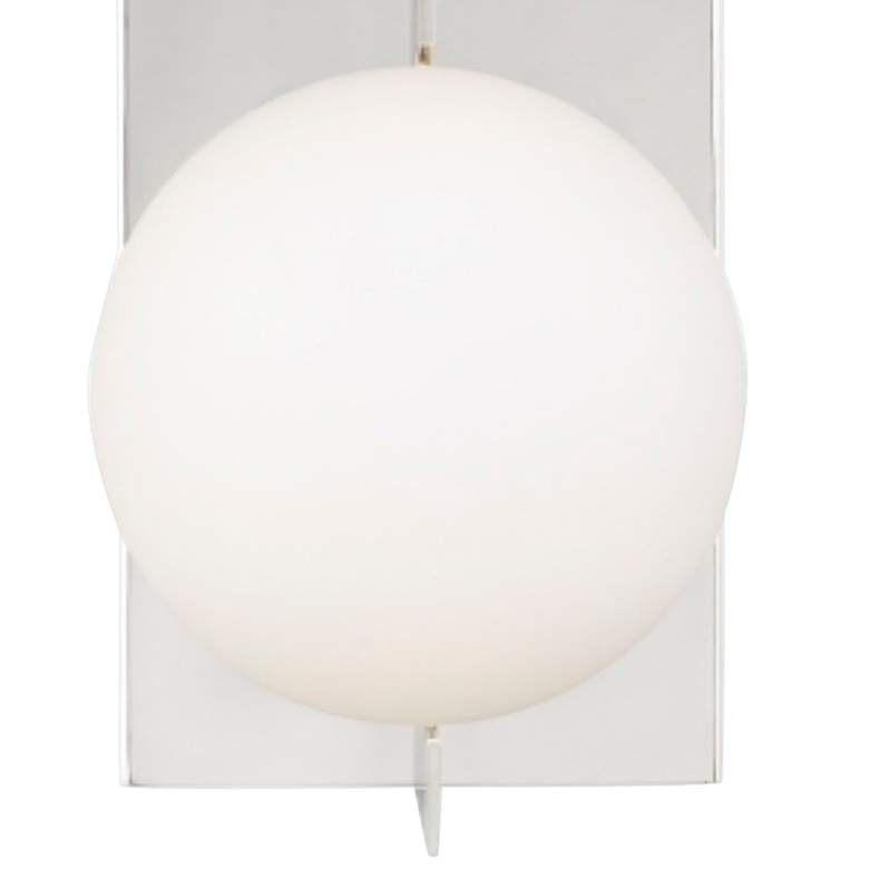 Image 2 Orbel 13" High Polished Nickel LED Wall Sconce more views