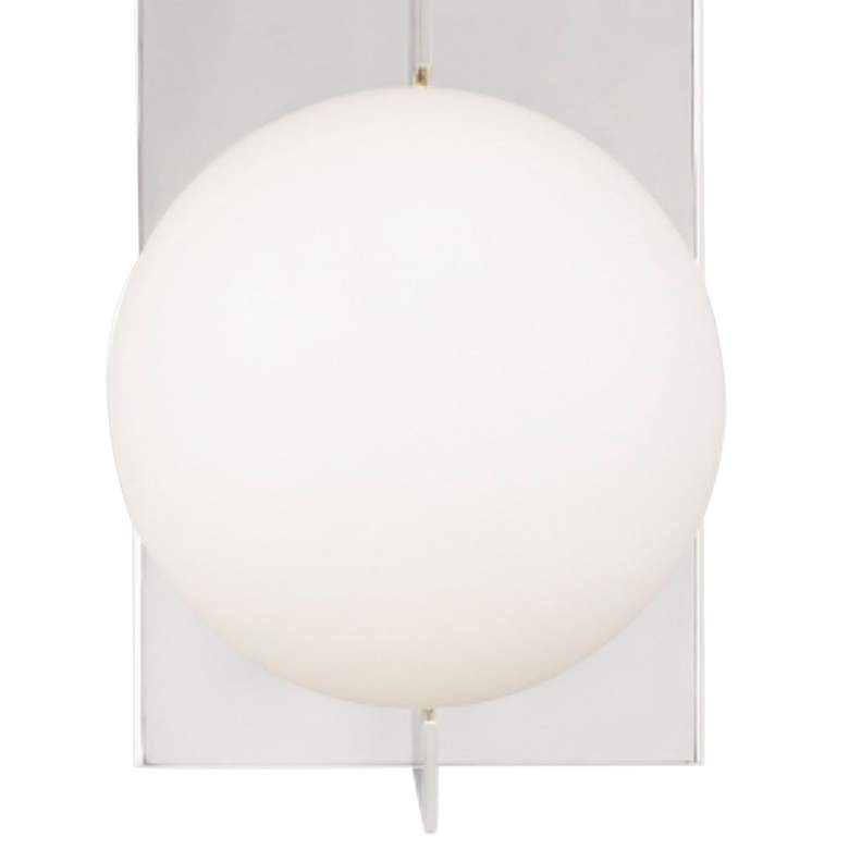 Image 2 Orbel 13" High Polished Nickel Wall Sconce more views