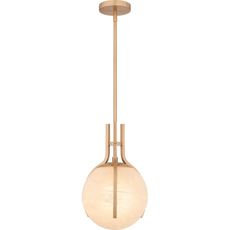 Image 4 Orbit 1-Light Bronze Gold Pendant Light more views