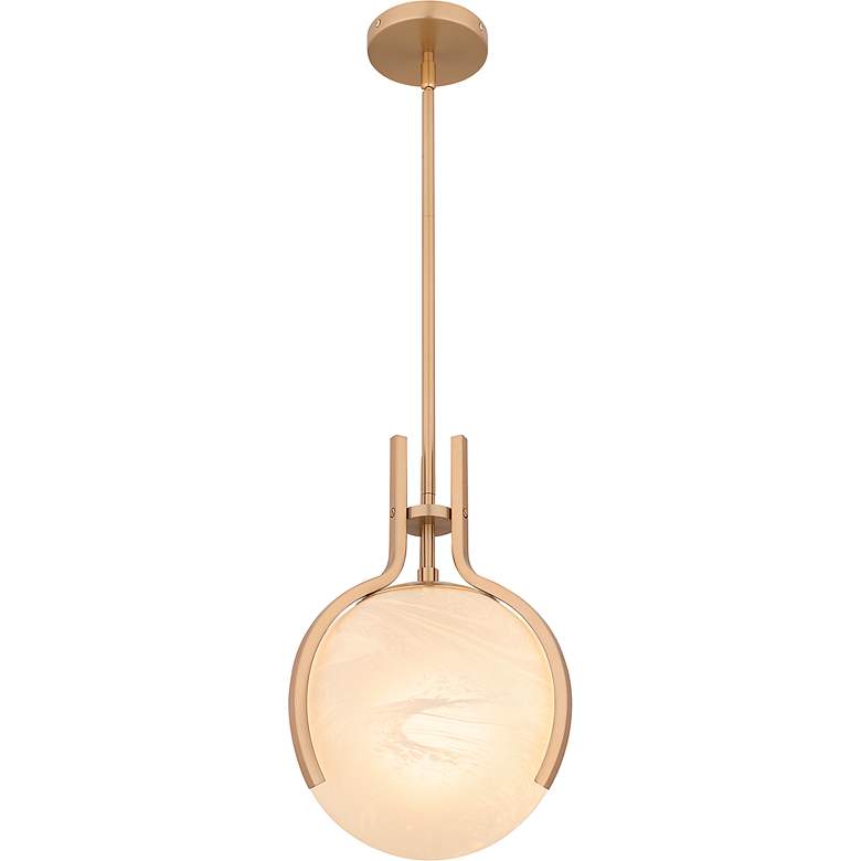 Image 5 Orbit 1-Light Bronze Gold Pendant Light more views