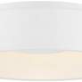 Orbit 17 3/4" Wide White Drum LED Ceiling Light