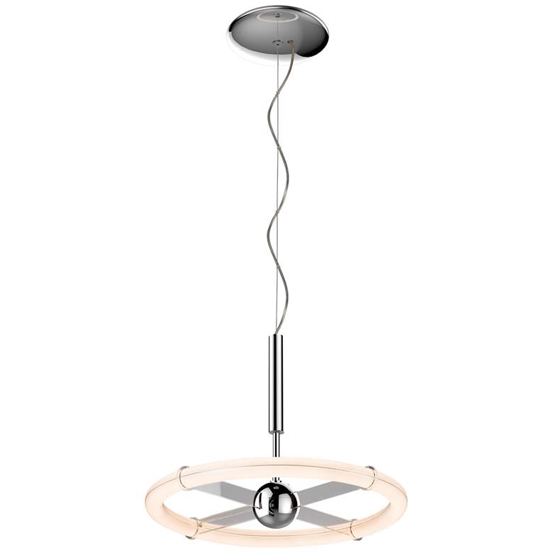 Image 1 Orbit 20.1" Chrome Pendant