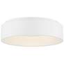 Orbit 23 1/4" Wide White Drum LED Ceiling Light