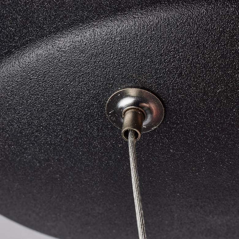Image 5 Orbit; 30W LED Pendant; Black Finish more views