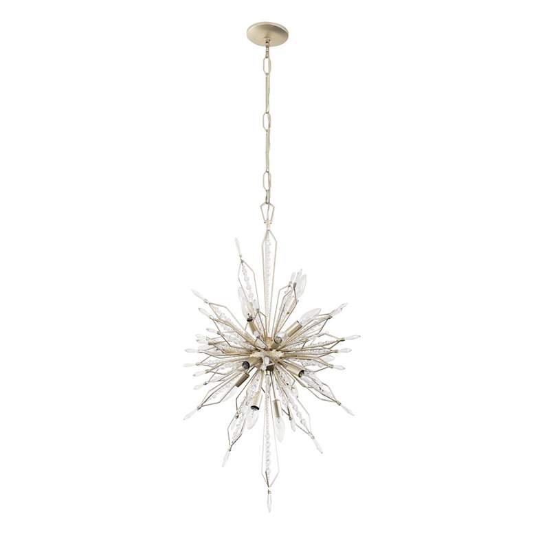 Image 3 Orbital 20" 16-Light Gold Dust Foyer Chandelier more views