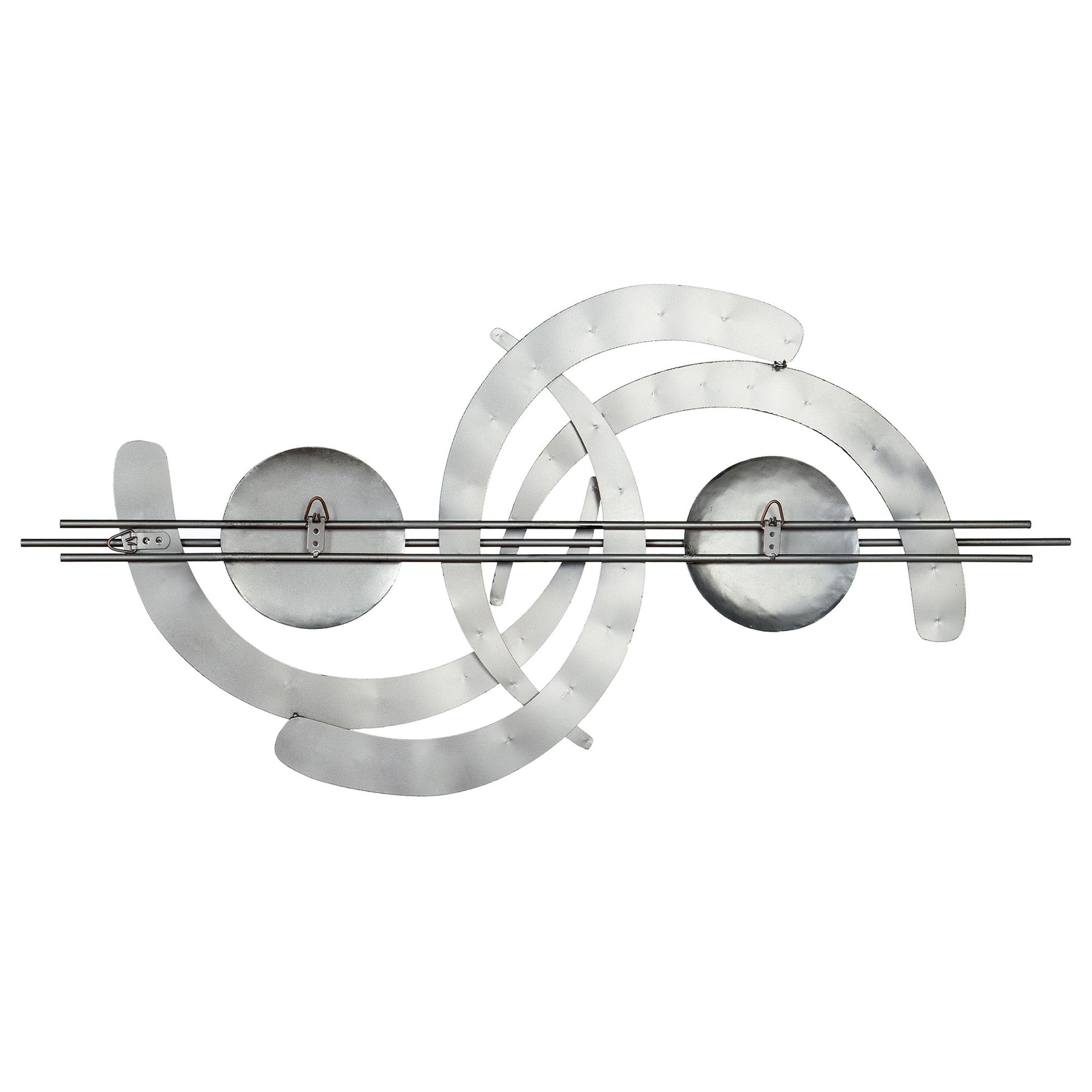 Image 4 Orbital 40"W x 19"H Metal Wall Art Sculpture more views