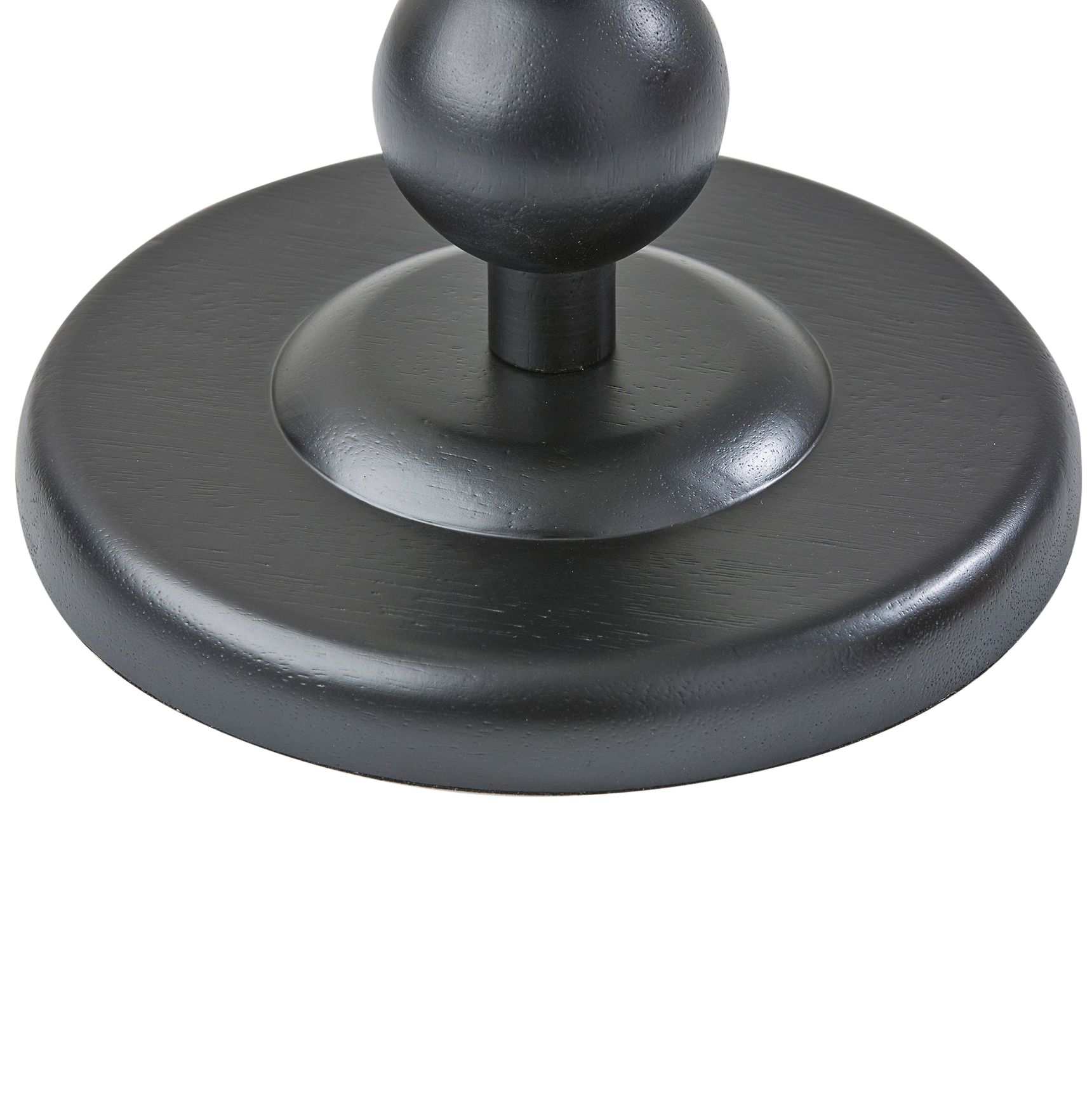 Image 3 Orchard Black Stacked Balls Wood Floor Lamp more views