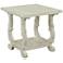 Orchard Park 24" Wide White Wood Square End Table
