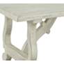 Orchard Park 54" Wide White Rub Wood Cocktail Table