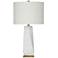 Ord White and Gray Specs Terrazzo Table Lamp