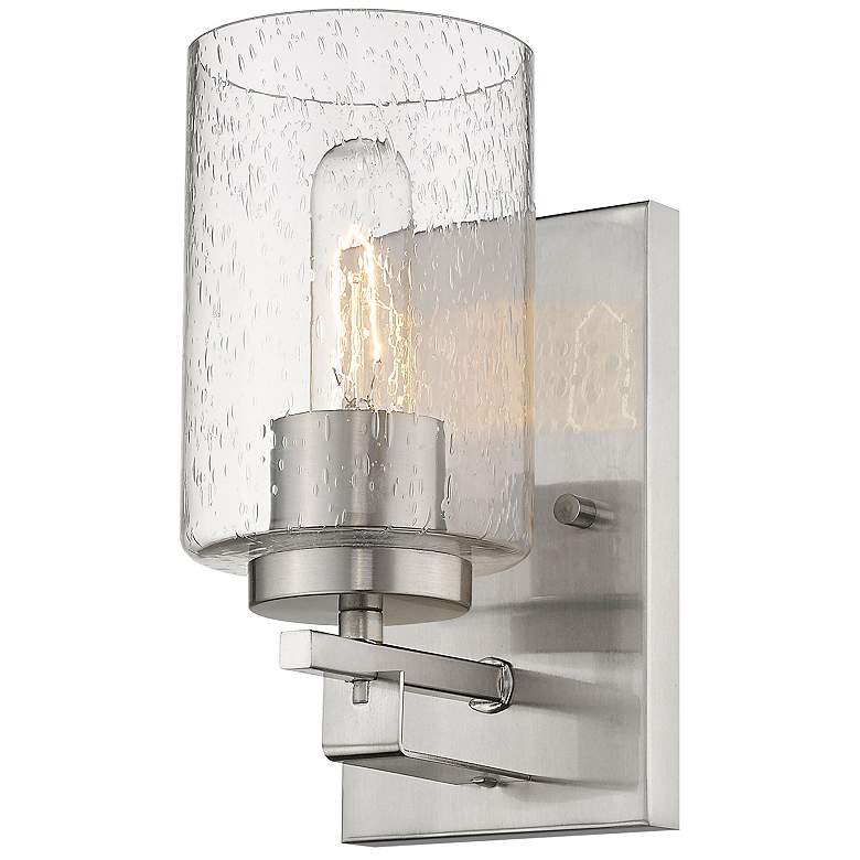 Image 2 Orella 1-Light Satin Nickel Sconce more views