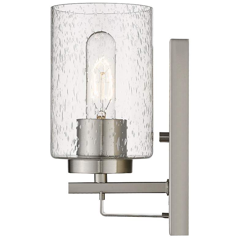 Image 5 Orella 1-Light Satin Nickel Sconce more views