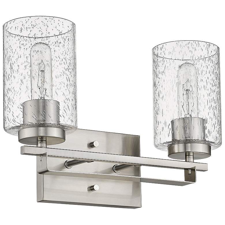 Image 1 Orella 2-Light Satin Nickel Vanity