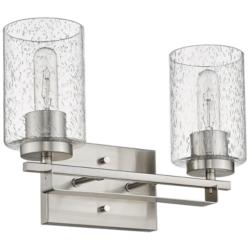 Orella 2-Light Satin Nickel Vanity