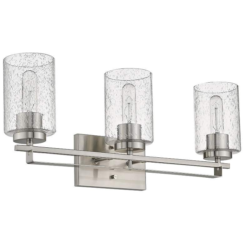 Image 1 Orella 3-Light Satin Nickel Vanity