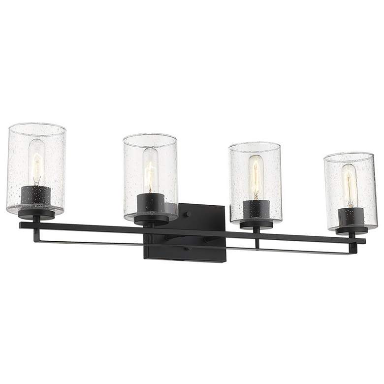 Image 1 Orella 4-Light Matte Black Sconce