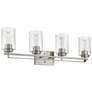 Orella 4-Light Satin Nickel Vanity
