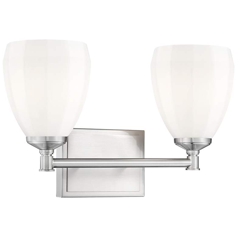 Image 1 Oren by Z-Lite Brushed Nickel 2 Light Vanity
